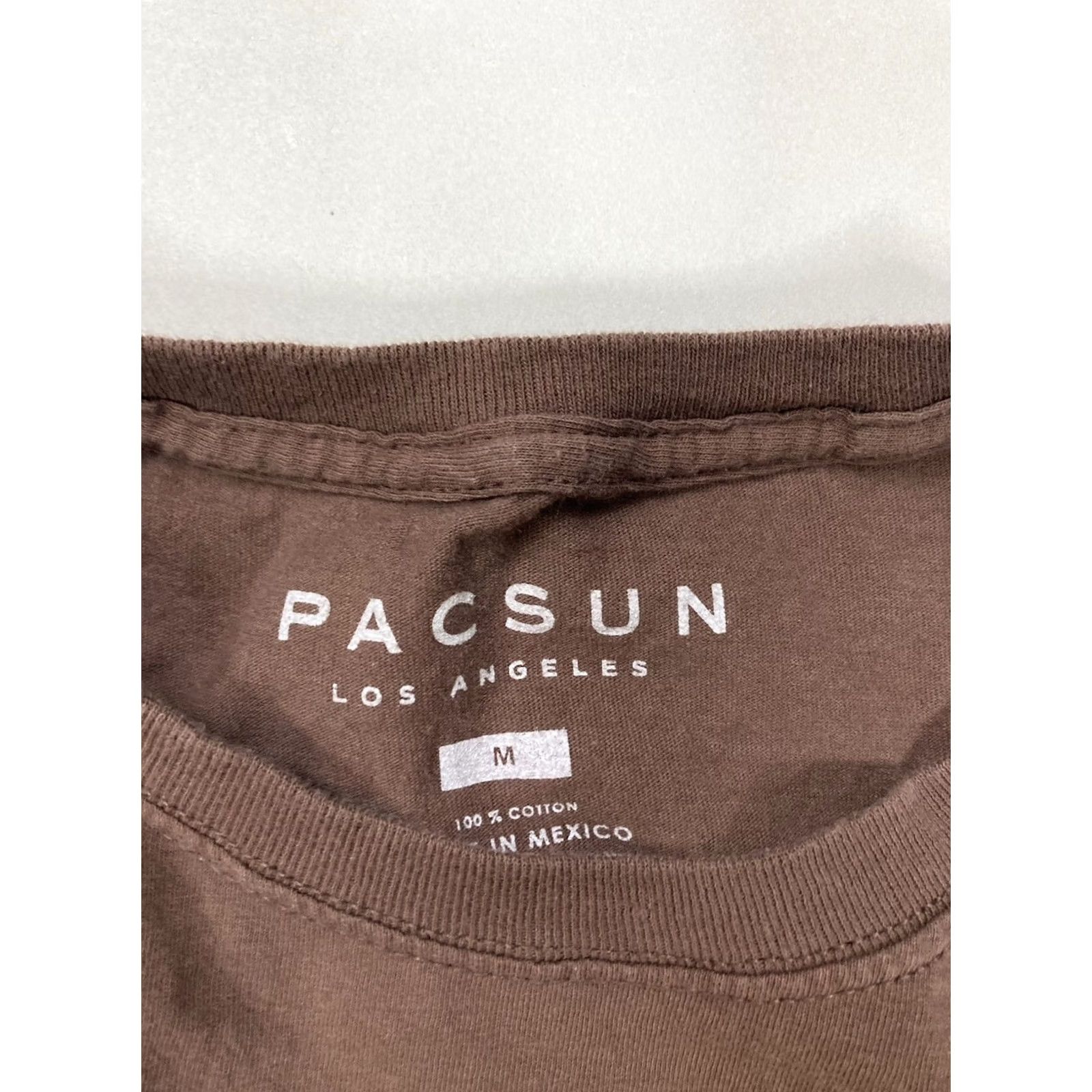 Pacsun Pacsun T-Shirt Women Medium Brown Crew Neck Short Sleeve Cotton Graphic Black Cat Butterfly Colorful Size M / US 6-8 / IT 42-44 - 4 Thumbnail