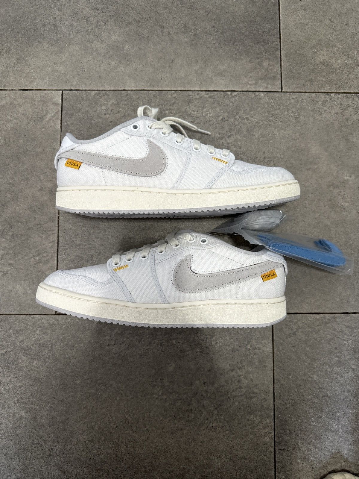 image of Jordan Nike Unionla Ajko 1 Low Sp Shoes in White, Men's (Size 9)