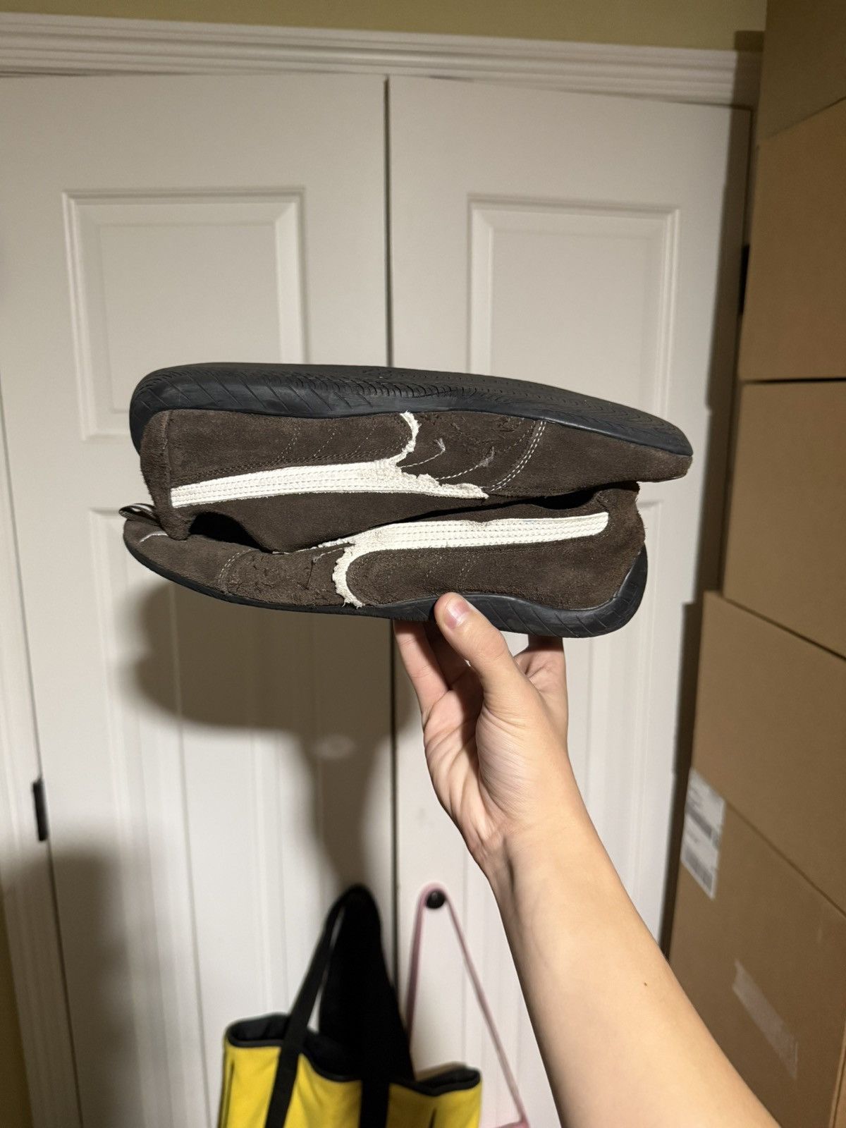 Balenciaga × Puma Balenciaga Puma Brown SpeedCat Size US 8.5 / EU 41-42 - 4 Thumbnail