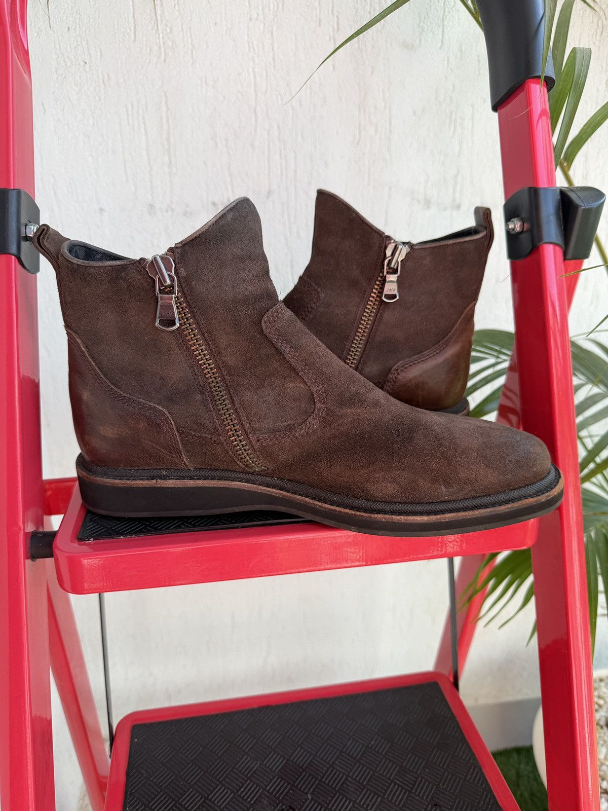 John Varvatos Suede engineer boots Size US 8.5 / EU 41-42 - 14 Thumbnail
