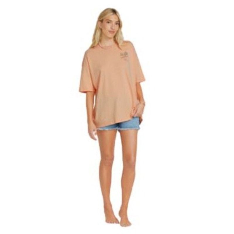 Billabong Billabong “Take a Break” Oversized T-Shirt in Peach Size M / US 6-8 / IT 42-44 - 8 Thumbnail