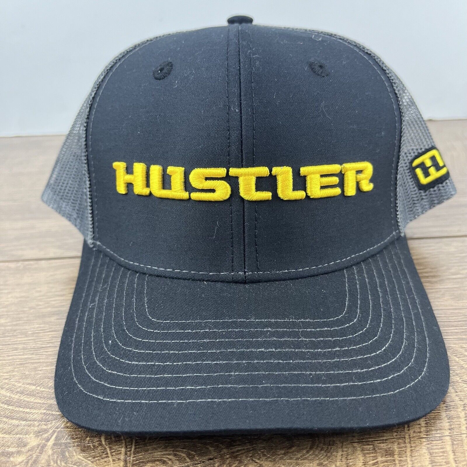 Other Hustler Snapback Hat Lazenby Equipment Black Adjustable Hat Size ONE SIZE - 4 Thumbnail