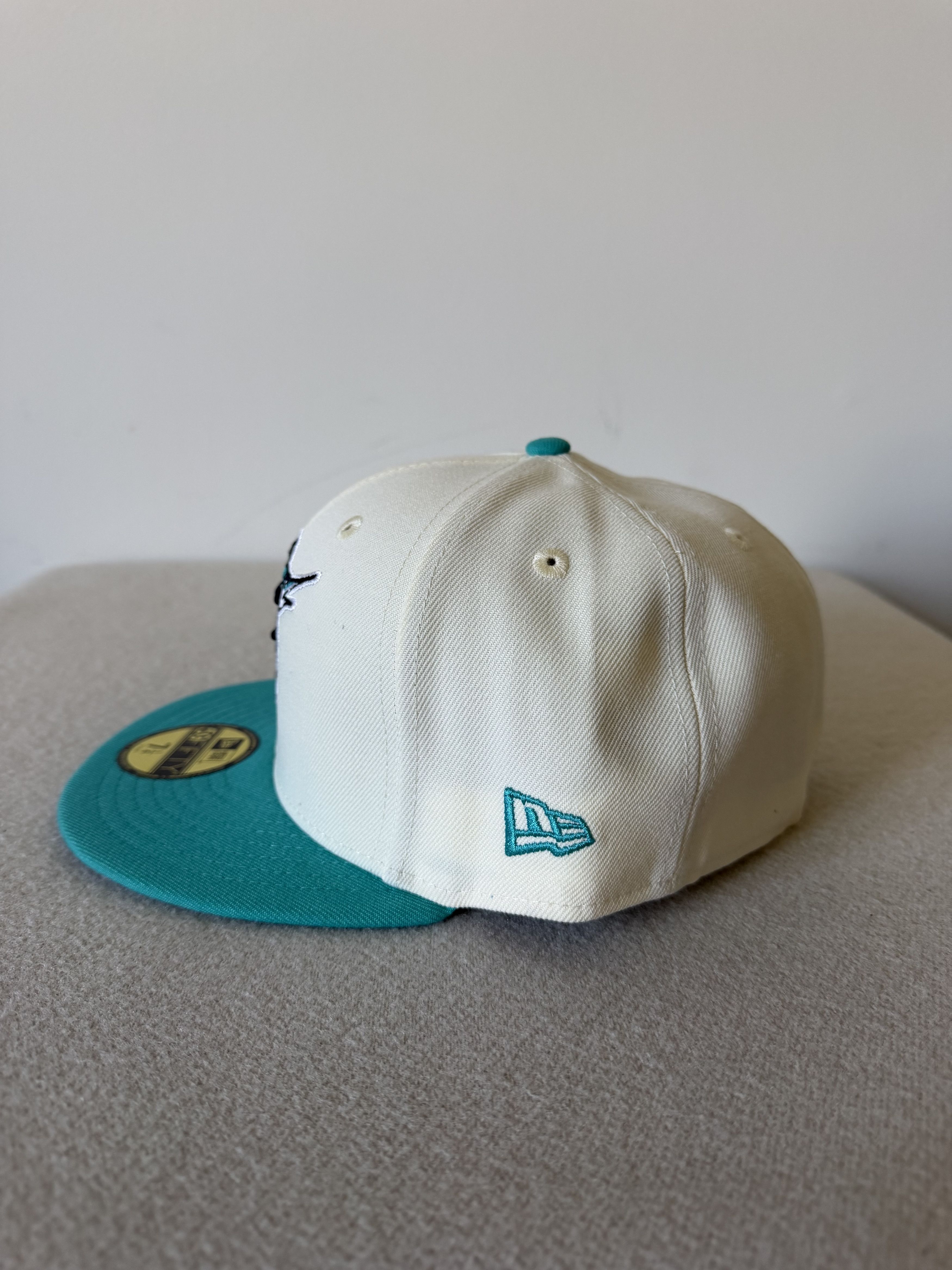 New Era 7 1/4 New Era Florida Marlins Simpsons Localized 59FIFTY Hat Size ONE SIZE - 3 Thumbnail