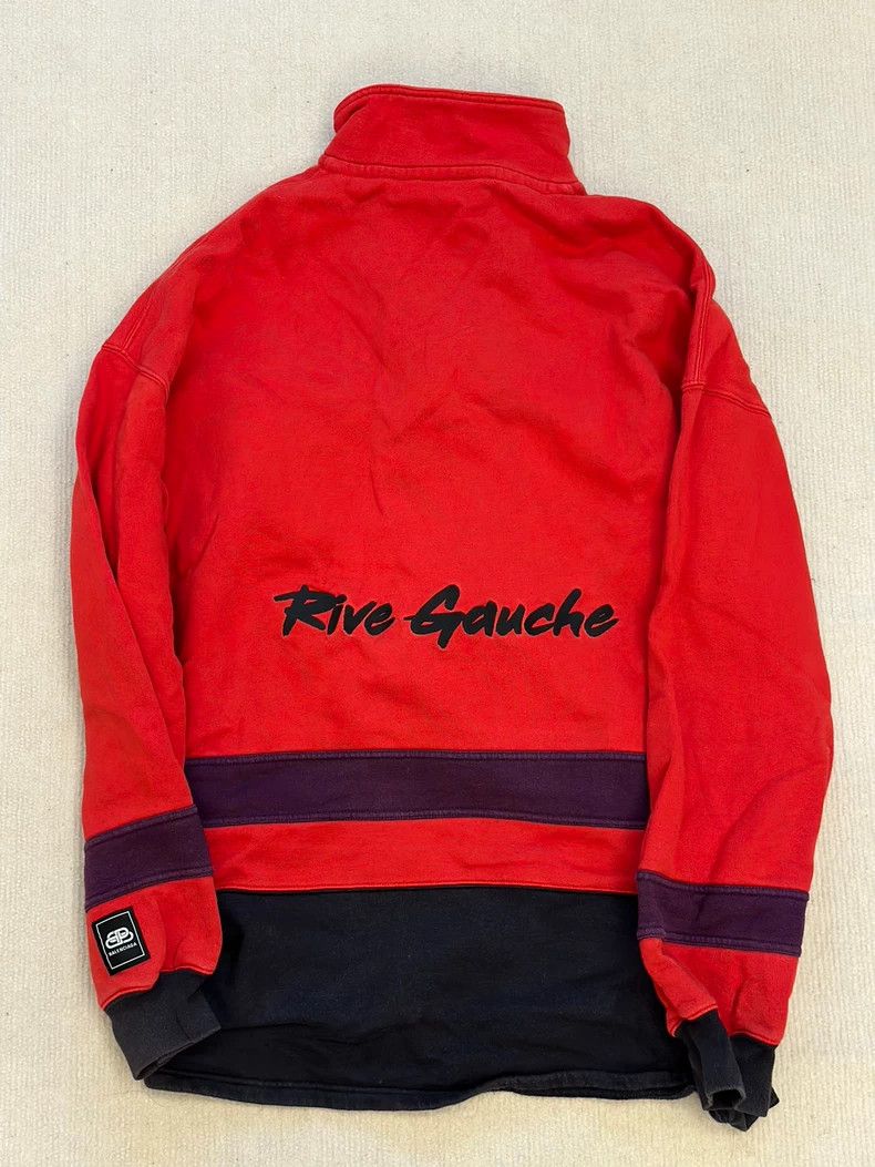 Balenciaga Balenciaga Classic Worn Half Zip Sweatshirt 2505-Nextarrow Size US L / EU 52-54 / 3 - 2 Thumbnail