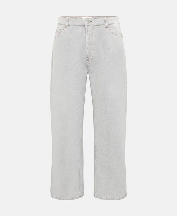 AMI Gris Javel Relaxed Fit Jeans Size US 31 - 1 Thumbnail