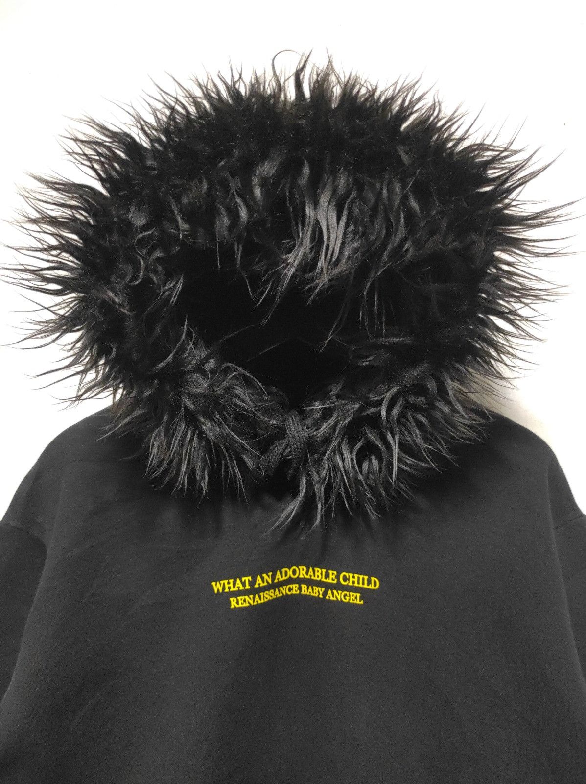 Japanese Brand Ambler Renaissance Baby Angel fur hoodie Size US L / EU 52-54 / 3 - 4 Thumbnail