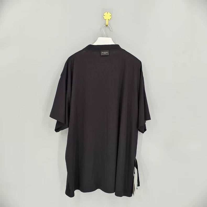 Balenciaga Balenciaga Explosions letter Logo pattern round neck short Size US L / EU 52-54 / 3 - 2 Thumbnail