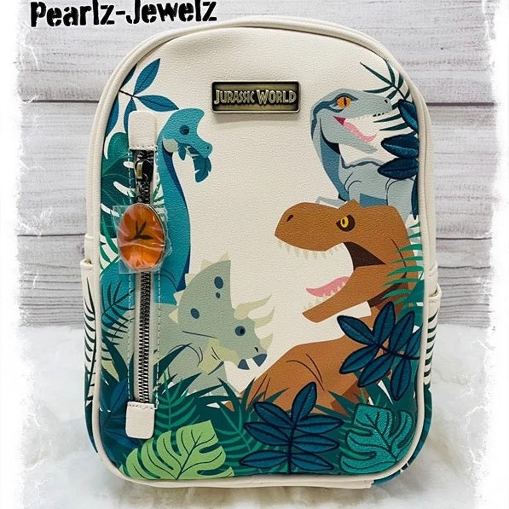 Disney Bioworld Jurassic Park Dinosaur Tropical Mini Backpack BoxLu Size ONE SIZE - 1 Thumbnail