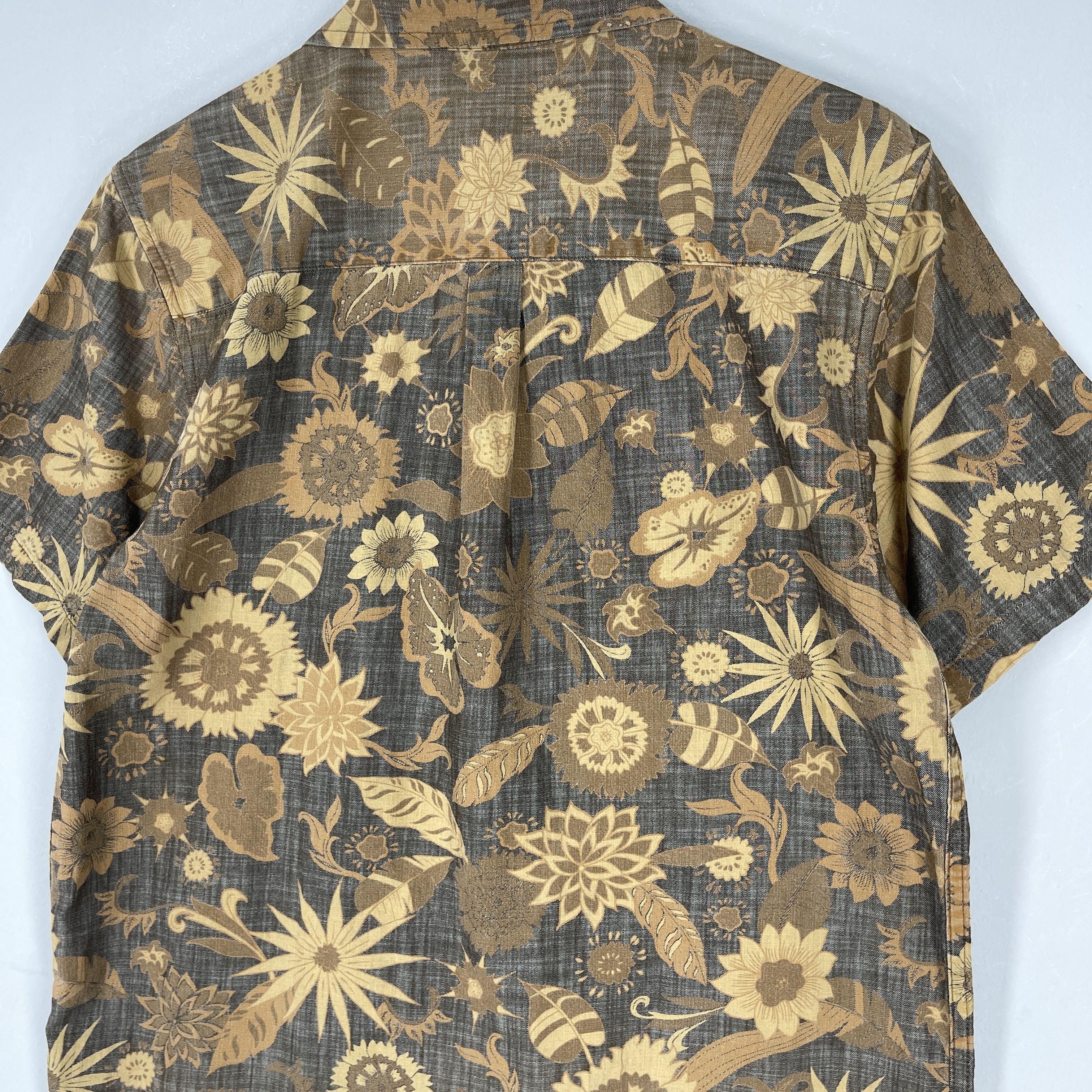 O'Neill Vintage O'Neill Floral Motive Printed Hawaiian Shirt Size US M / EU 48-50 / 2 - 8 Thumbnail