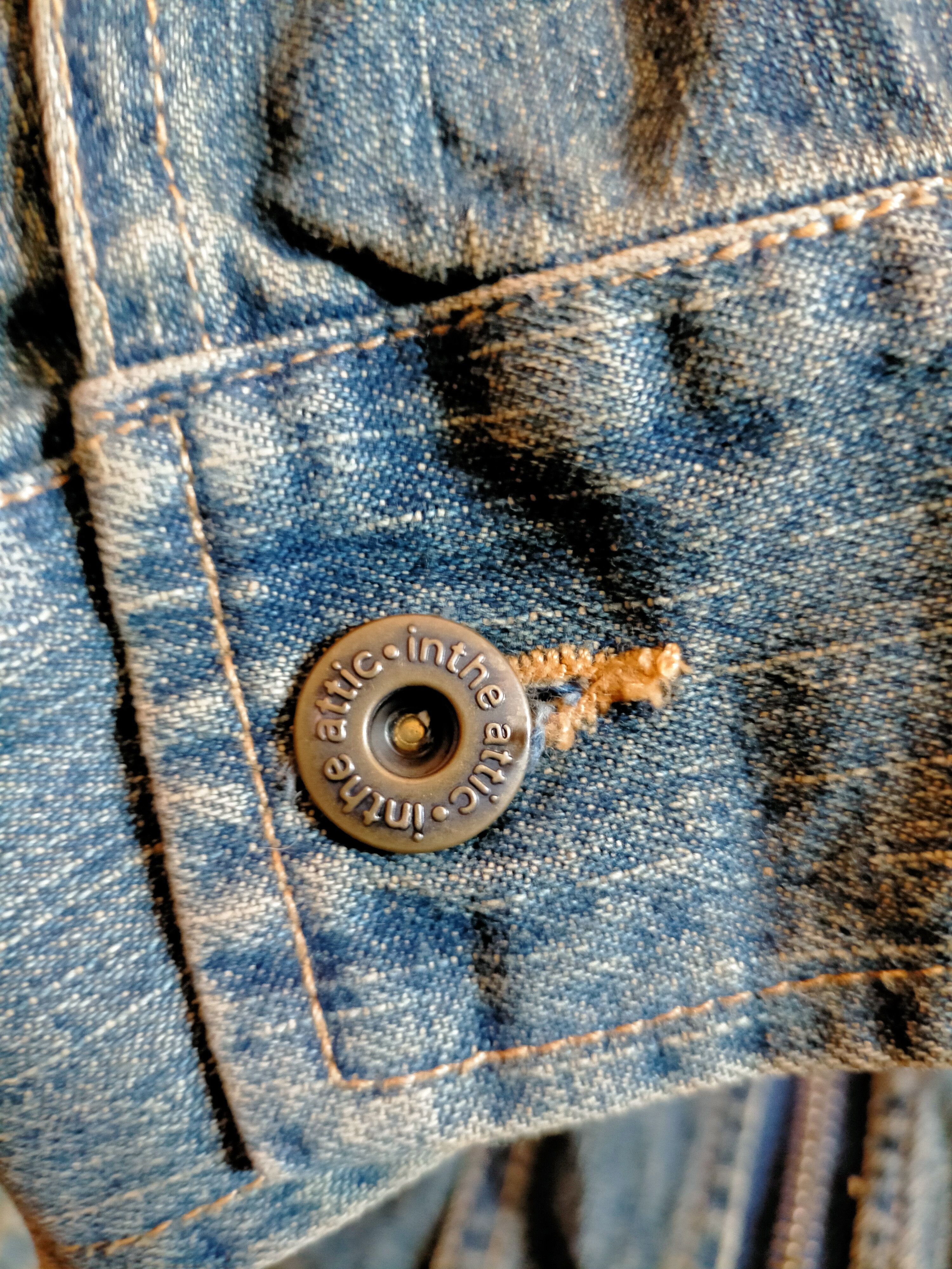 In The Attic In the Attic Denim Jacket Zipped Punk Style Size US L / EU 52-54 / 3 - 17 Thumbnail