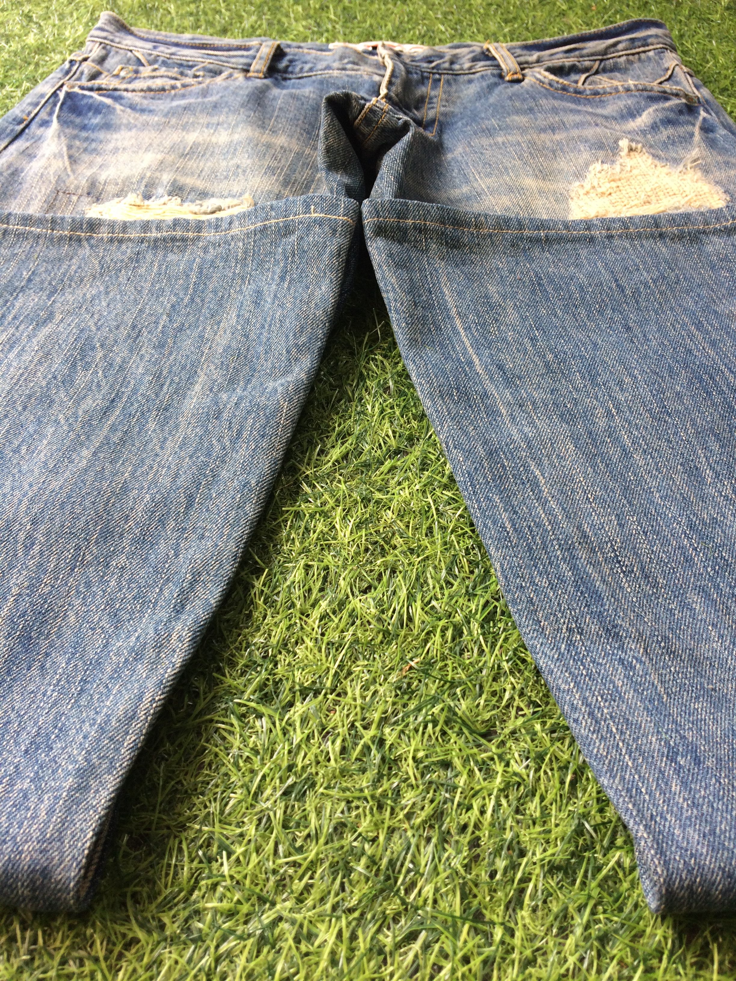Japanese Brand × Unsound Rags Geneose Low Waist Japanese Bootcut Jeans #D-655 Size US 33 - 5 Thumbnail