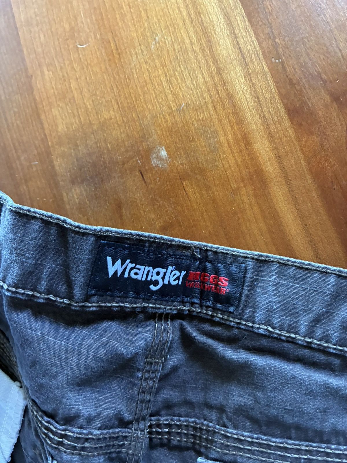 Wrangler Vintage Riggs workwear double knee pants Size US 33 - 3 Thumbnail