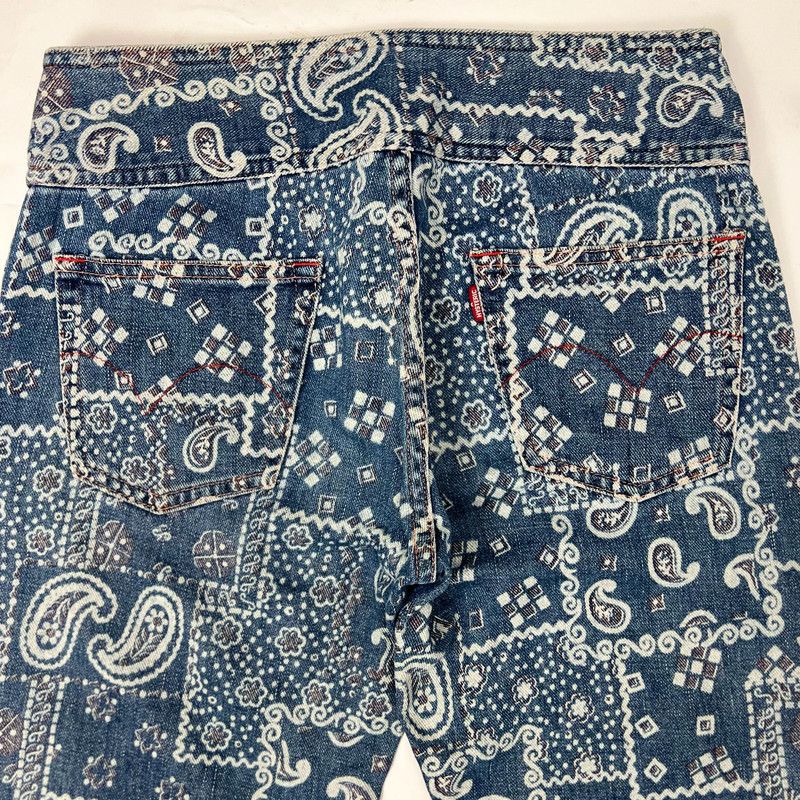 Hysteric Glamour 90's Hysteric Glamour Bandana Jeans - w29" Size 29" - 4 Thumbnail