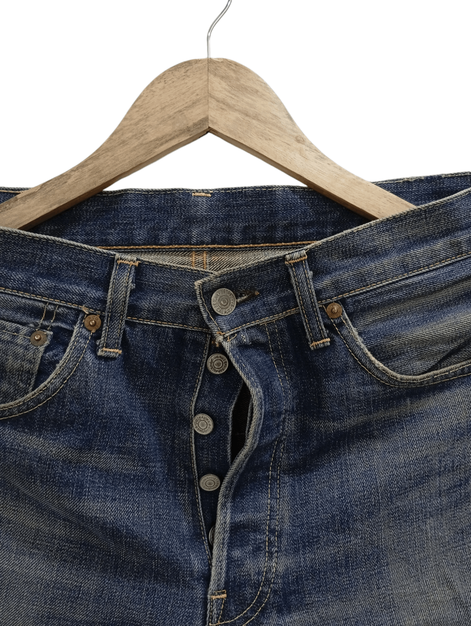 Levi's × Levi's Vintage Clothing × Vintage 🔥🔥Vintage Levis Big E Selvedge Lot 66501 Jeans Denim Size US 32 / EU 48 - 15 Thumbnail