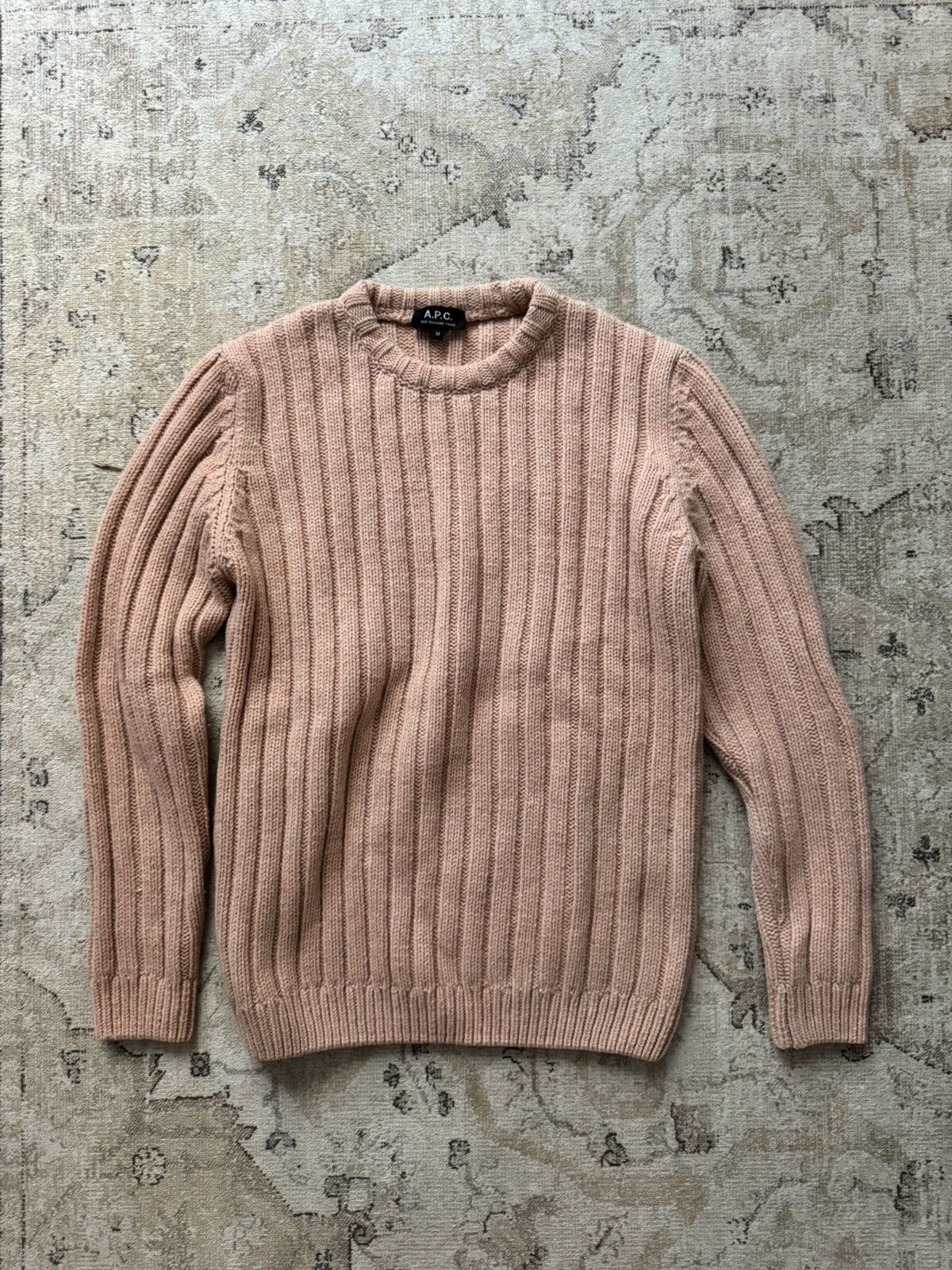 A.P.C. APC Pink Wool Sweater Size US S / EU 44-46 / 1 - 1 Preview