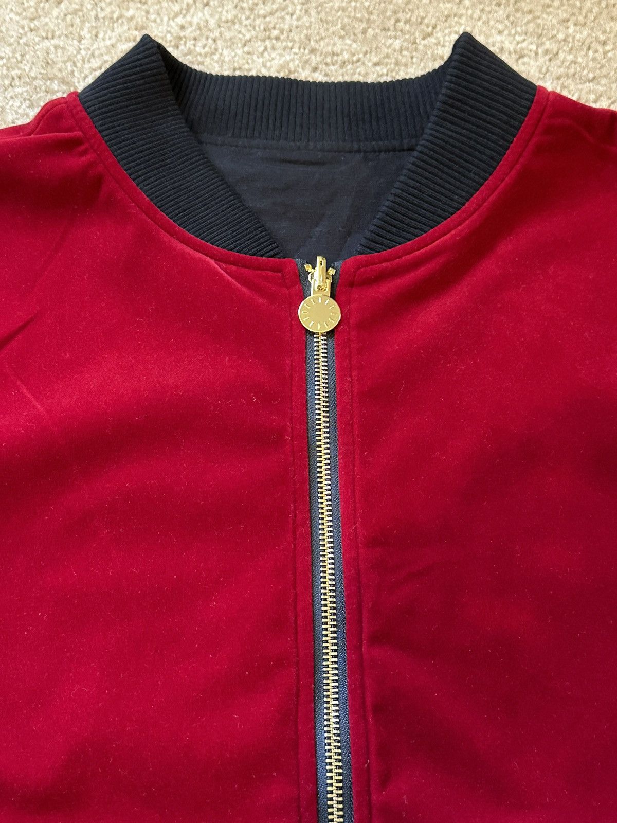 Other Timeless Piece Custom Reversible Bomber jacket Red Size US L / EU 52-54 / 3 - 3 Thumbnail