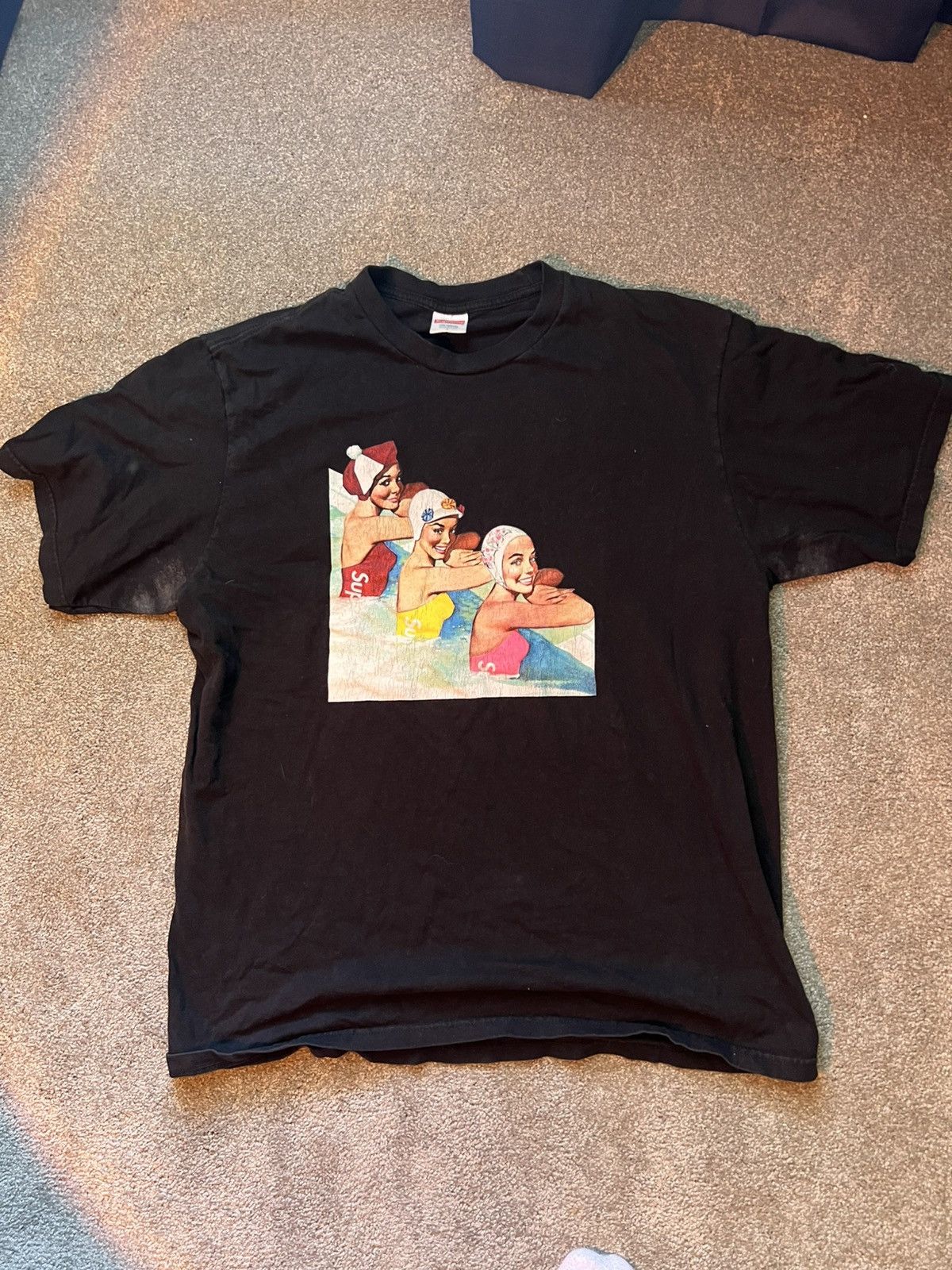 Supreme(シュプリーム) / Swimmers Tee/XL/コットン/ブラック
