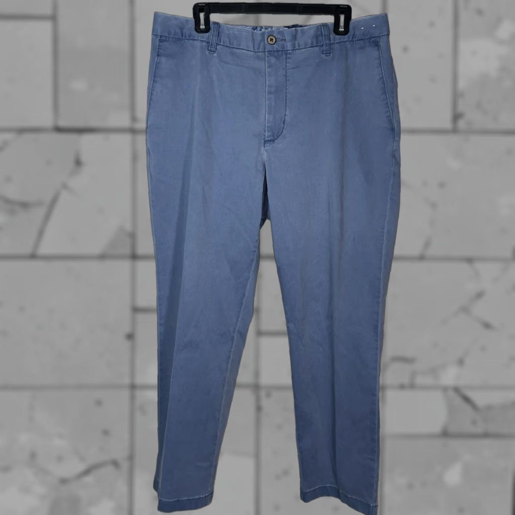 Tommy Bahama Tommy Bahama Pants Casual Chino Cotton Blend Blue Mens 38x30 Regular Inseam 30 Size US 38 / EU 54 - 1 Thumbnail