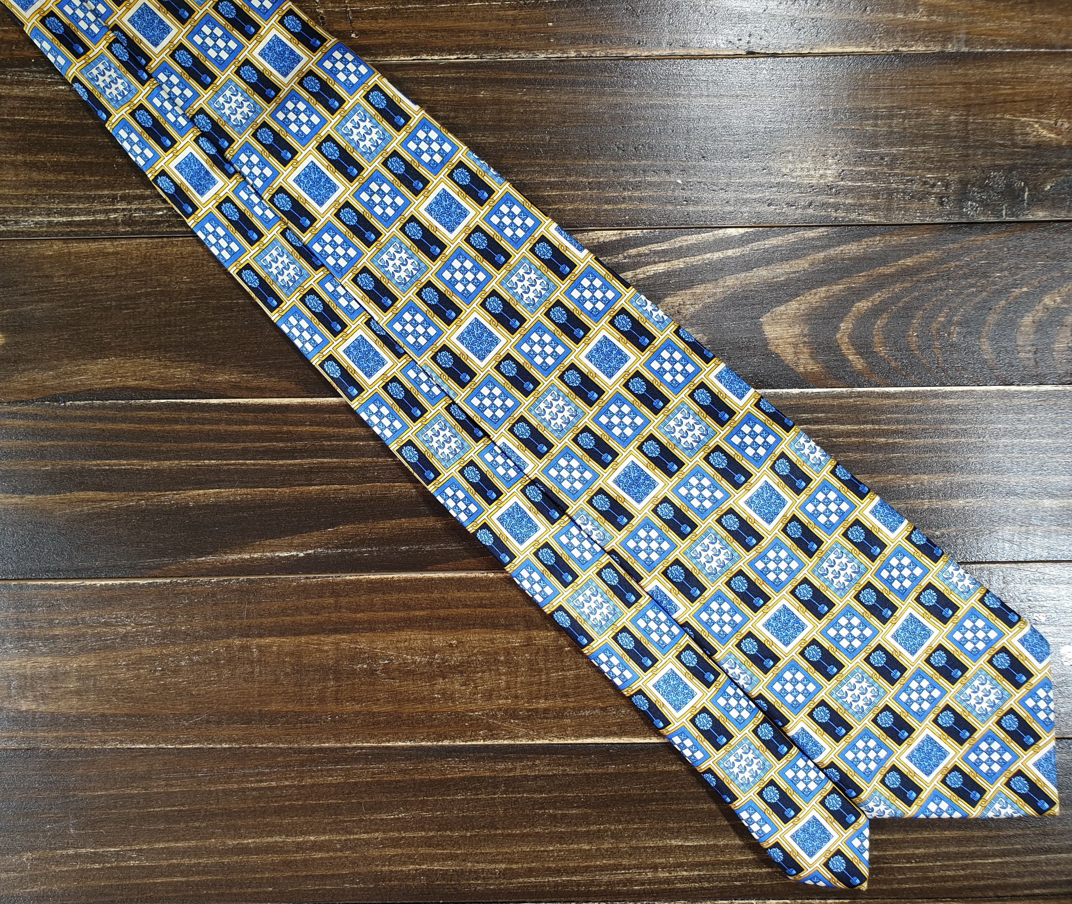Lanvin Lanvin Silk Tie Flower Made In France Very Good Condition Size ONE SIZE - 25 Thumbnail