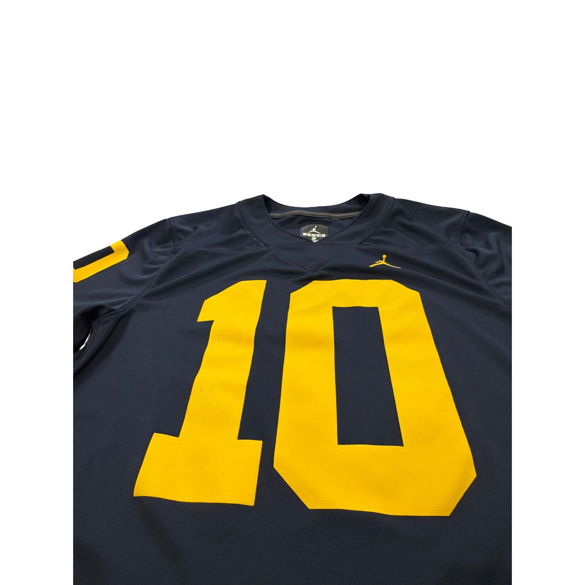 Jordan Brand Jordan Brand Michigan Wolverines Tom Brady #10 Football Jers Size US S / EU 44-46 / 1 - 5 Thumbnail