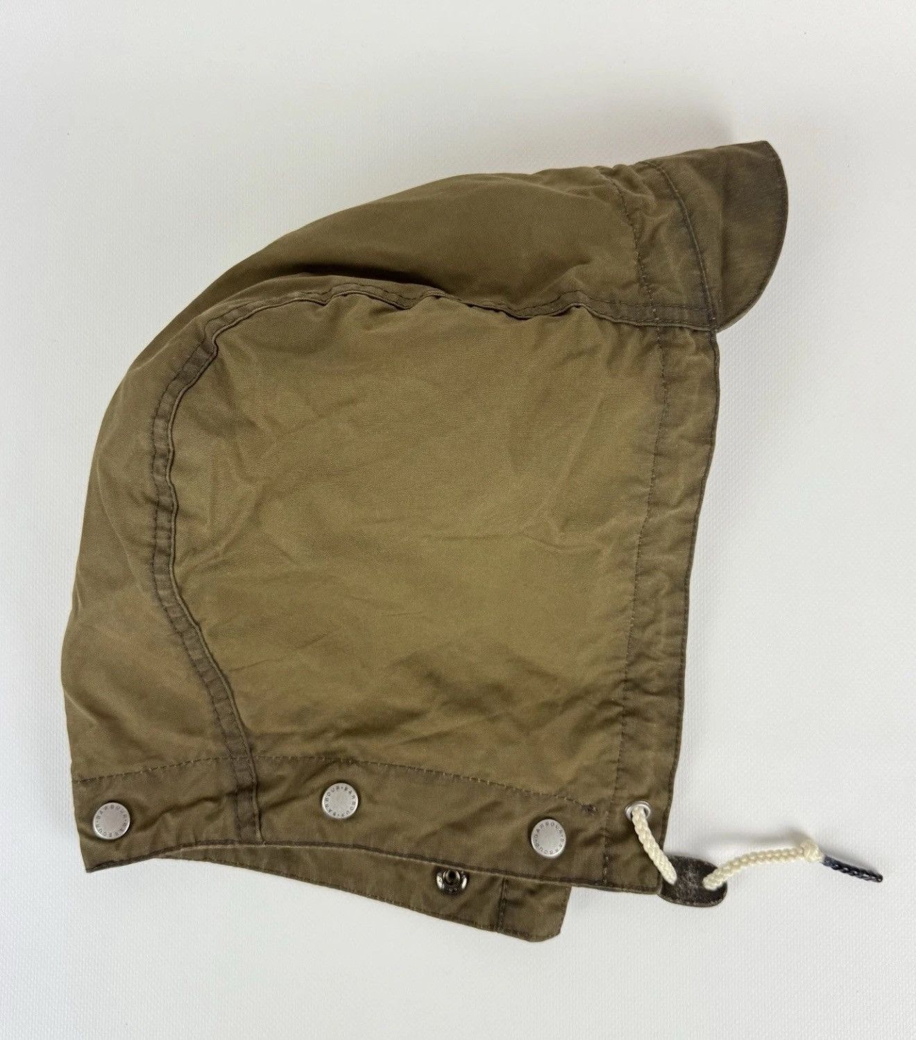 Barbour Barbour Wax Hood Khaki Green Cotton Top From Jacket Size ONE SIZE - 2 Thumbnail