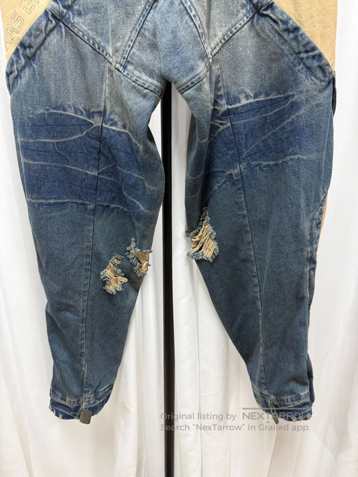 Hamcus hamcus S.O.D.A. Blue Heavy Wash Jeans. Size US 36 / EU 52 - 8 Thumbnail