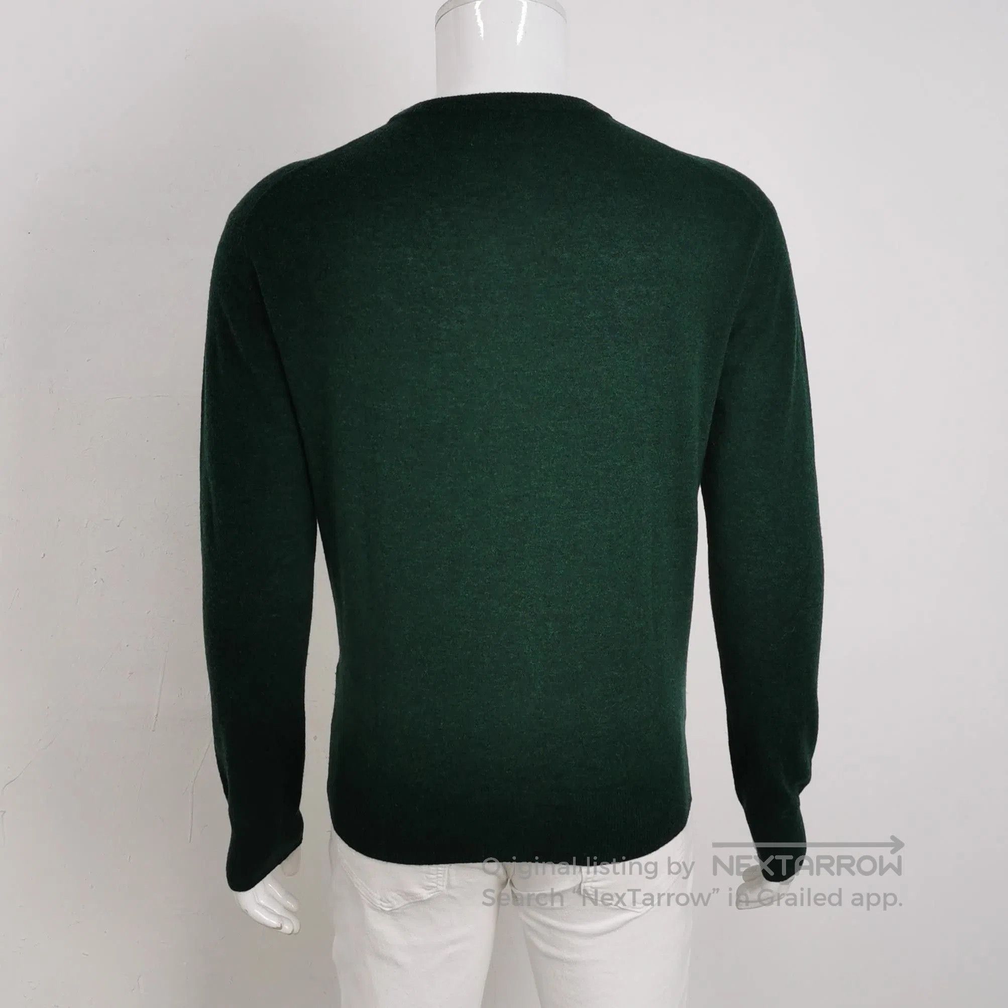 Acne Studios Acne Studios Wool Blend Patterned Crewneck Sweater L. Size US L / EU 52-54 / 3 - 1 Thumbnail