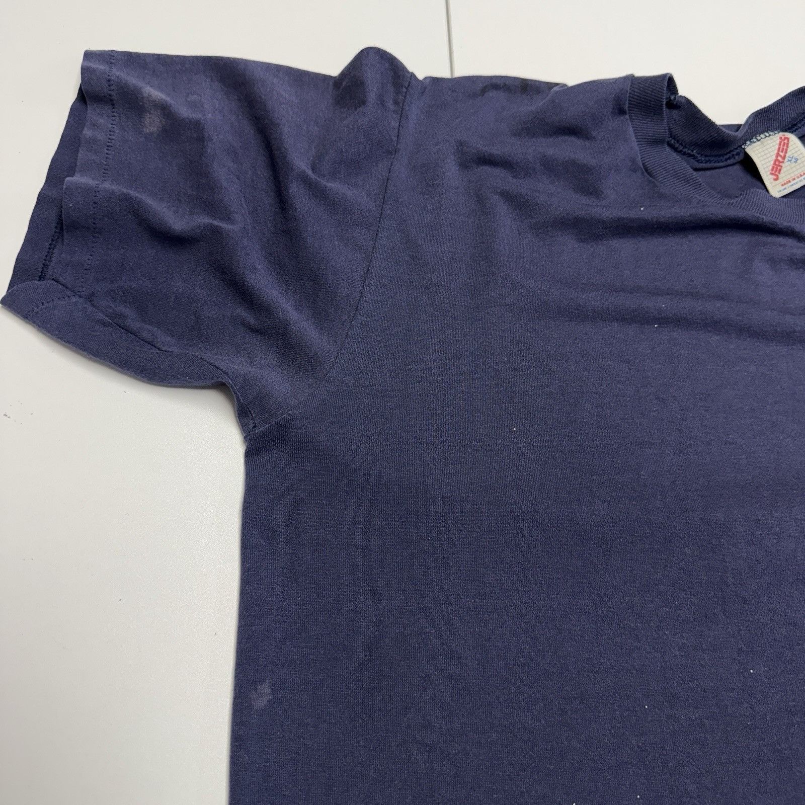 Vintage Vintage Fire Fighter T Shirt Mens XL Blue Fire Dept Glyndon Size US XL / EU 56 / 4 - 5 Thumbnail