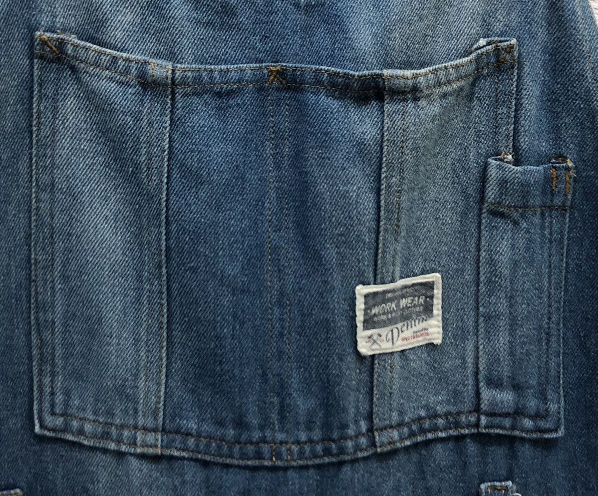 Japanese Brand Vintage Rive t& Surge Original Spec Work Wear Overalls Size US 36 / EU 52 - 6 Thumbnail