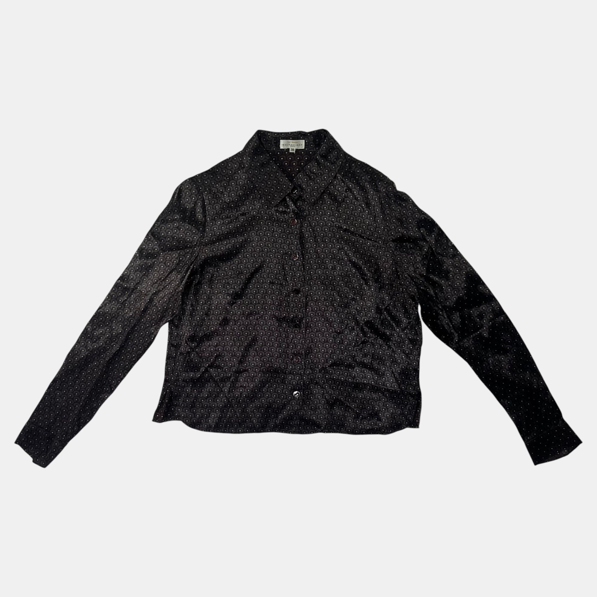 Balenciaga Balenciaga La Mode Women's Button Up Shirt Size S / US 4 / IT 40 - 6 Thumbnail