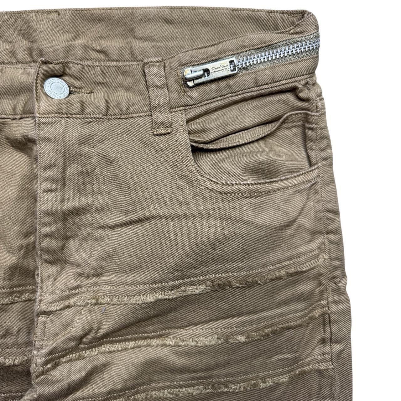 Undercover Undercover Undercoverism brown paneled trousers Size US 30 / EU 46 - 2 Thumbnail