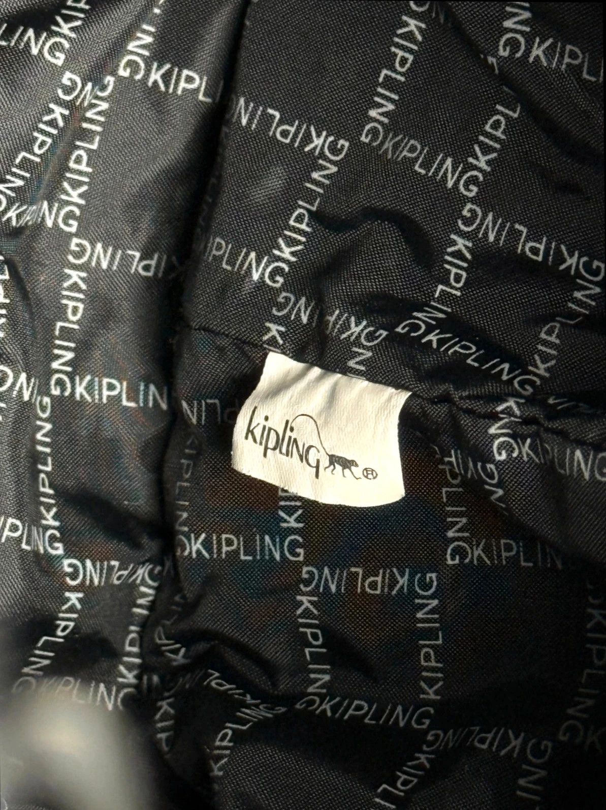 Other Kipling Handbag Black Zip Mini Logo Size ONE SIZE - 11 Thumbnail
