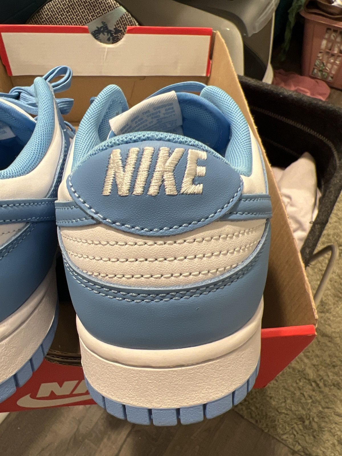 Nike Nike Dunk Low UNC Size US 10.5 / EU 43-44 - 12 Thumbnail