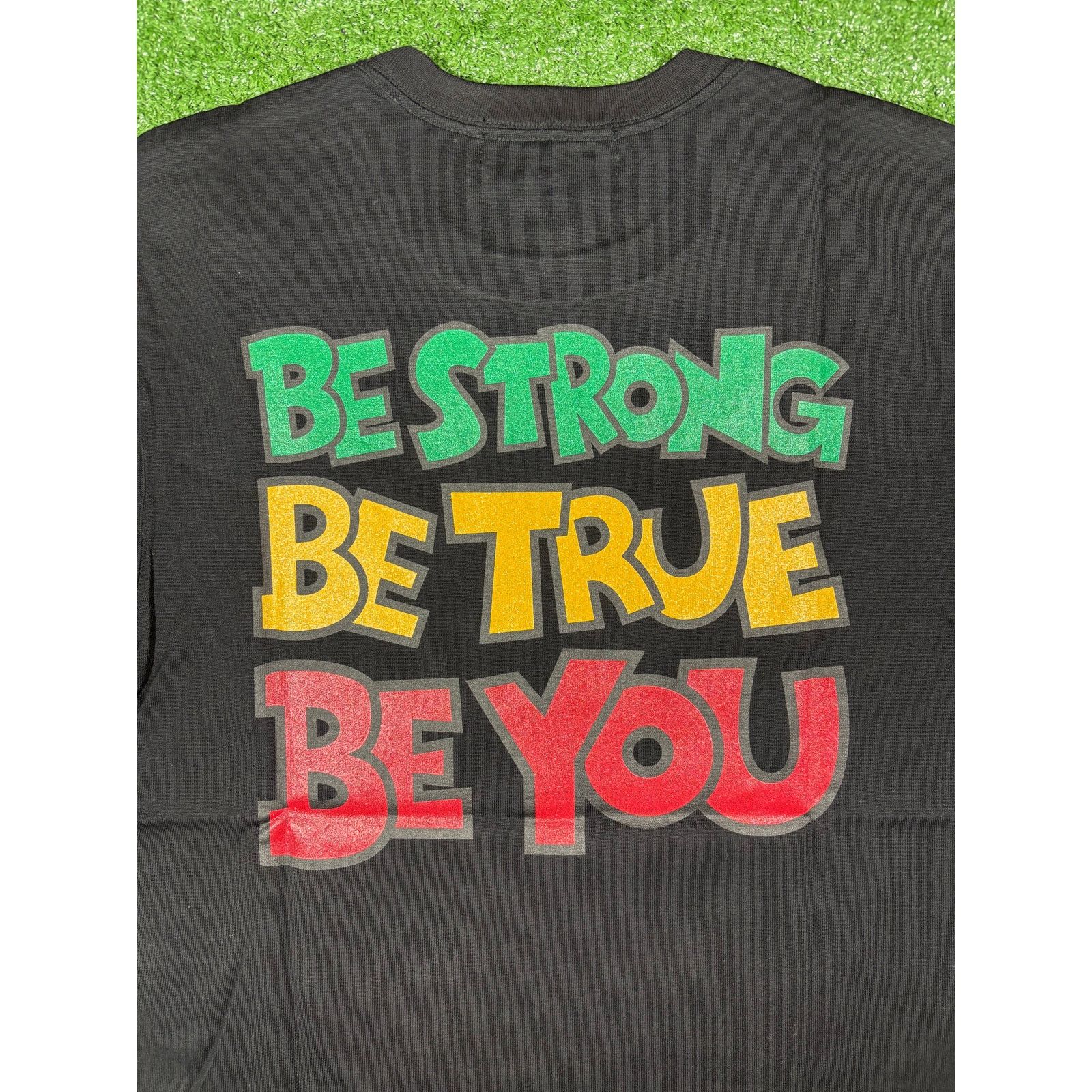 Mastermind Japan Mastermind Vs. Bape 'Be Strong' Black T-Shirt Size Medium Size US M / EU 48-50 / 2 - 6 Thumbnail