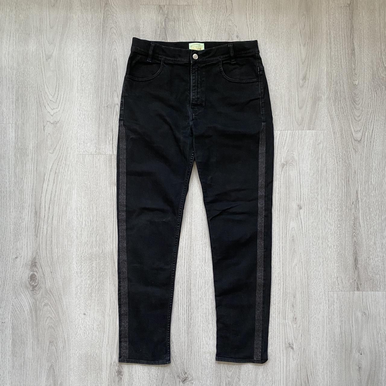 Aries Aries Arise Side Sparkling Line Denim Jeans | Grailed