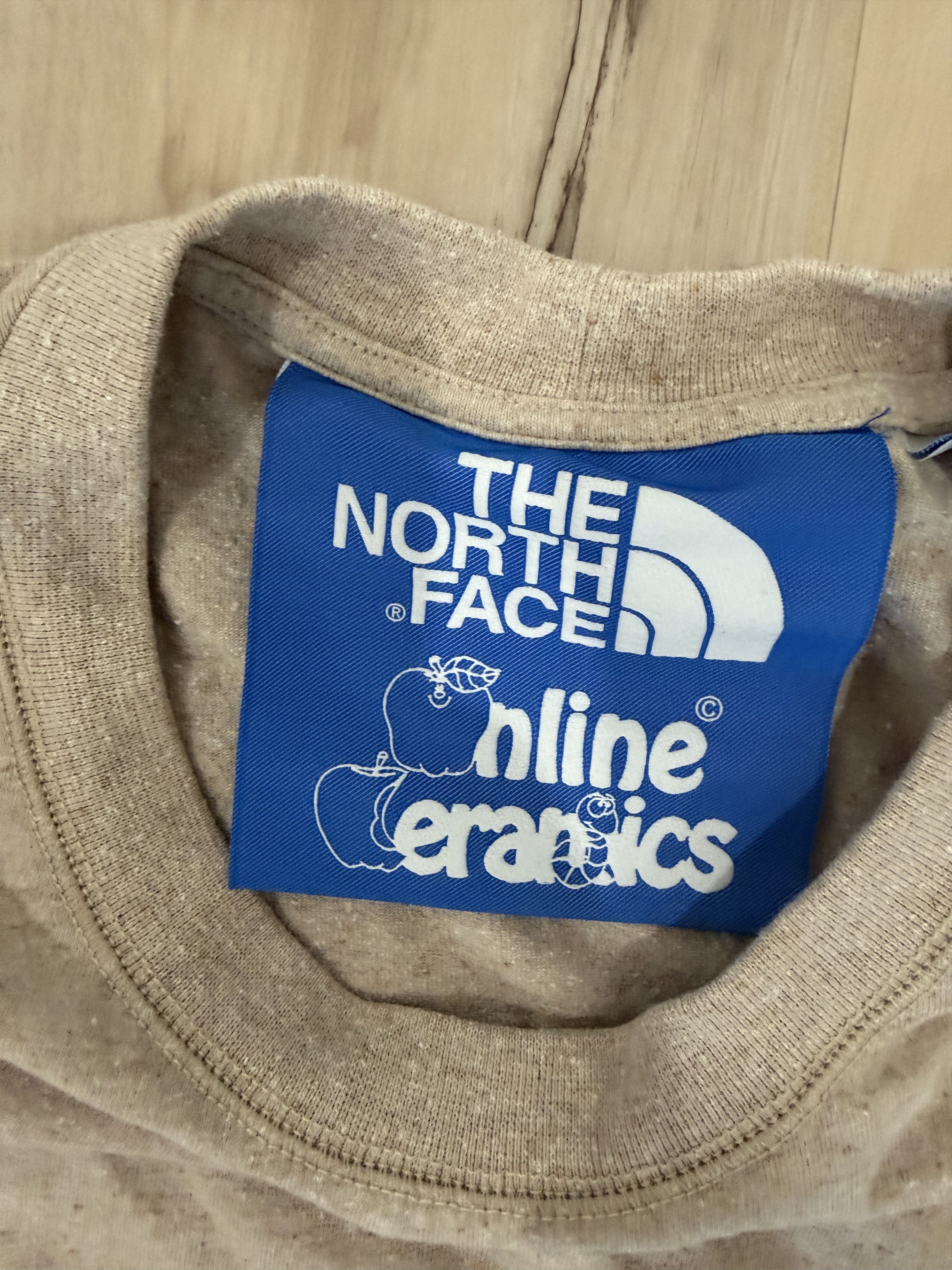 Online Ceramics North Face x Online Ceramics XL Tee – Graphic Shirt Size US XL / EU 56 / 4 - 3 Thumbnail