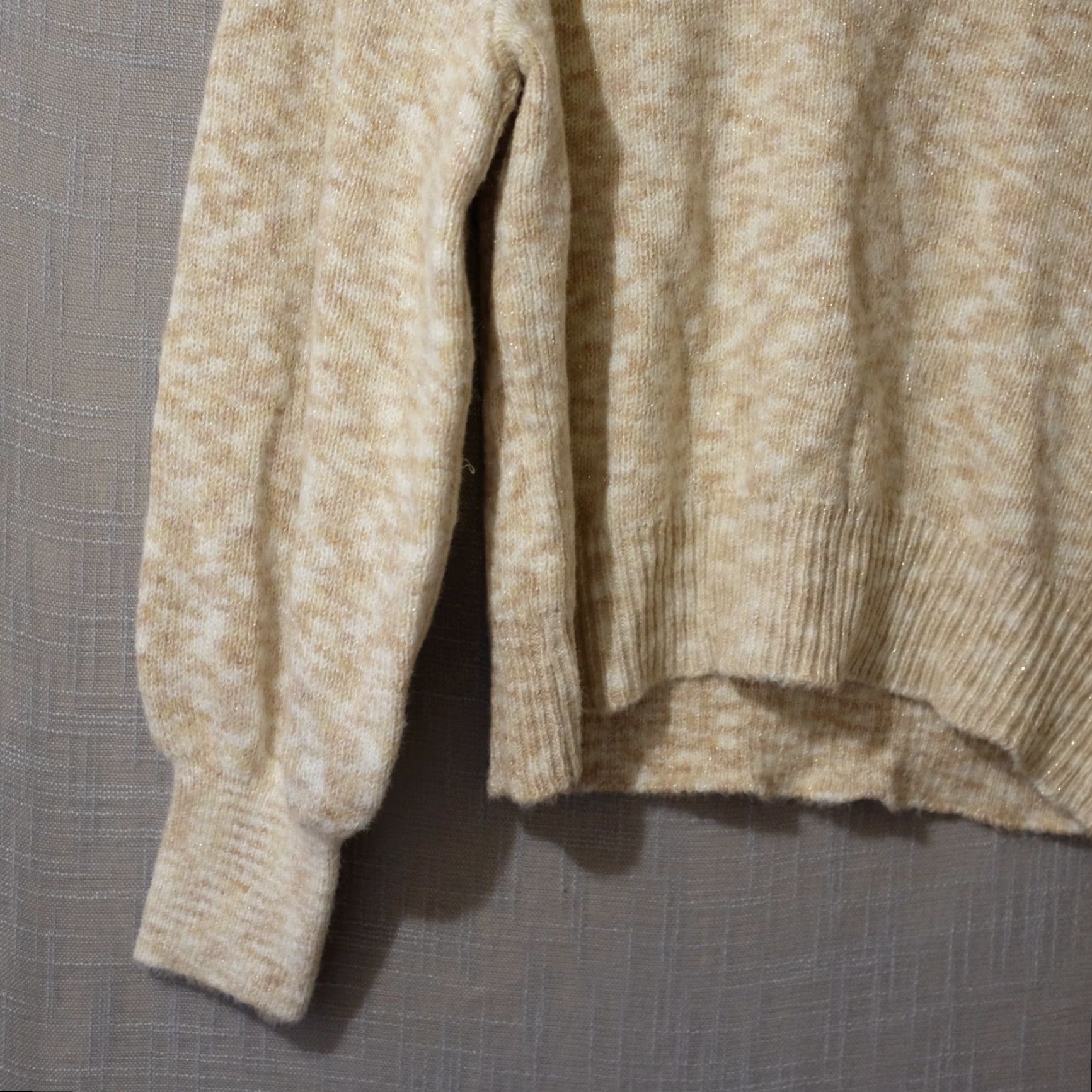 Vintage VINTAGE NWT Time and Tru Mock Neck Sweater Metallic Pullover Women's XXL (20) #A11-38 Size XXL / US 16-18 / IT 52-54 - 3 Thumbnail