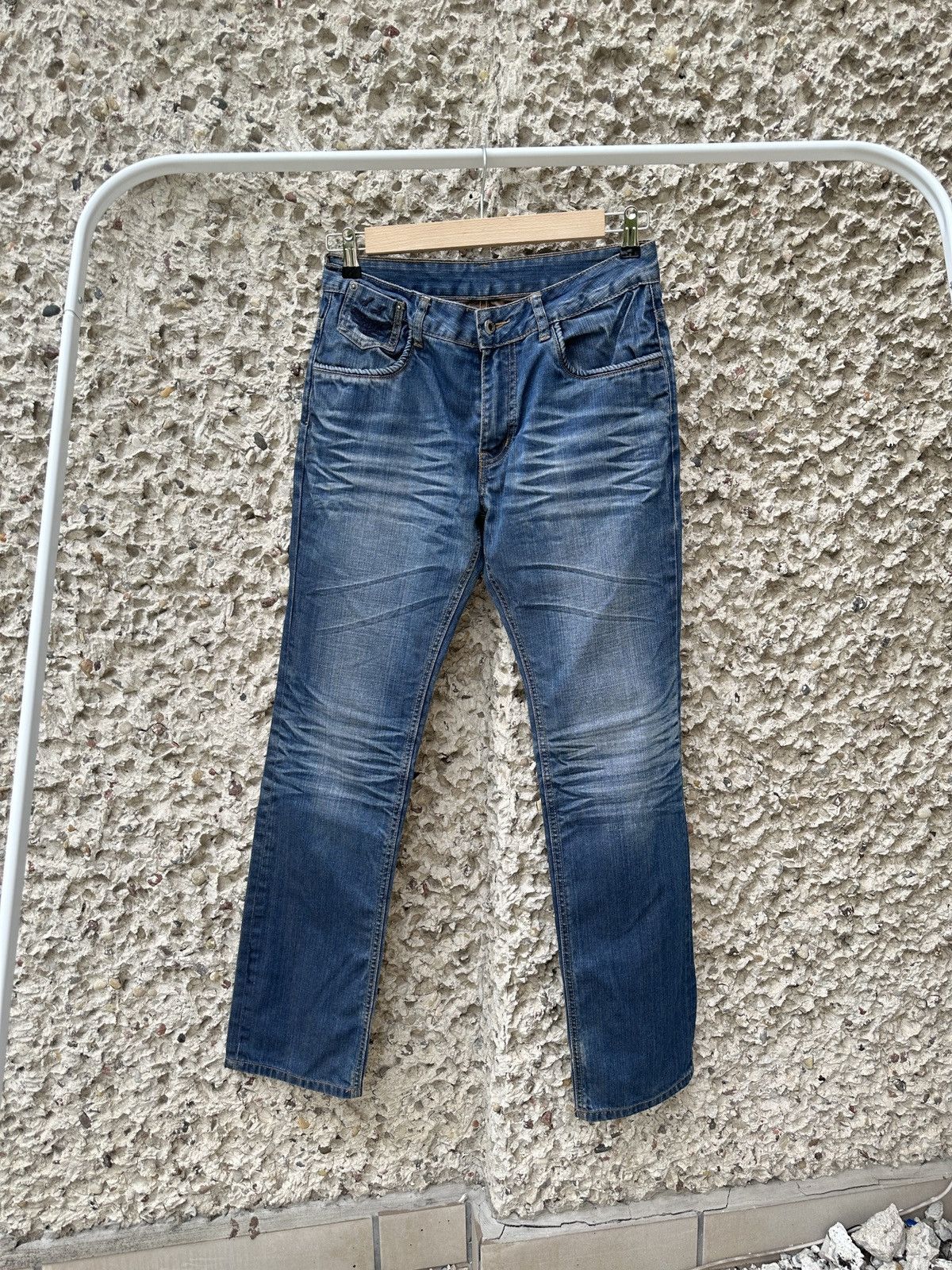 Vintage Vintage y2k Dolce jeans embroided denim pants Size US 32 / EU 48 - 2 Thumbnail