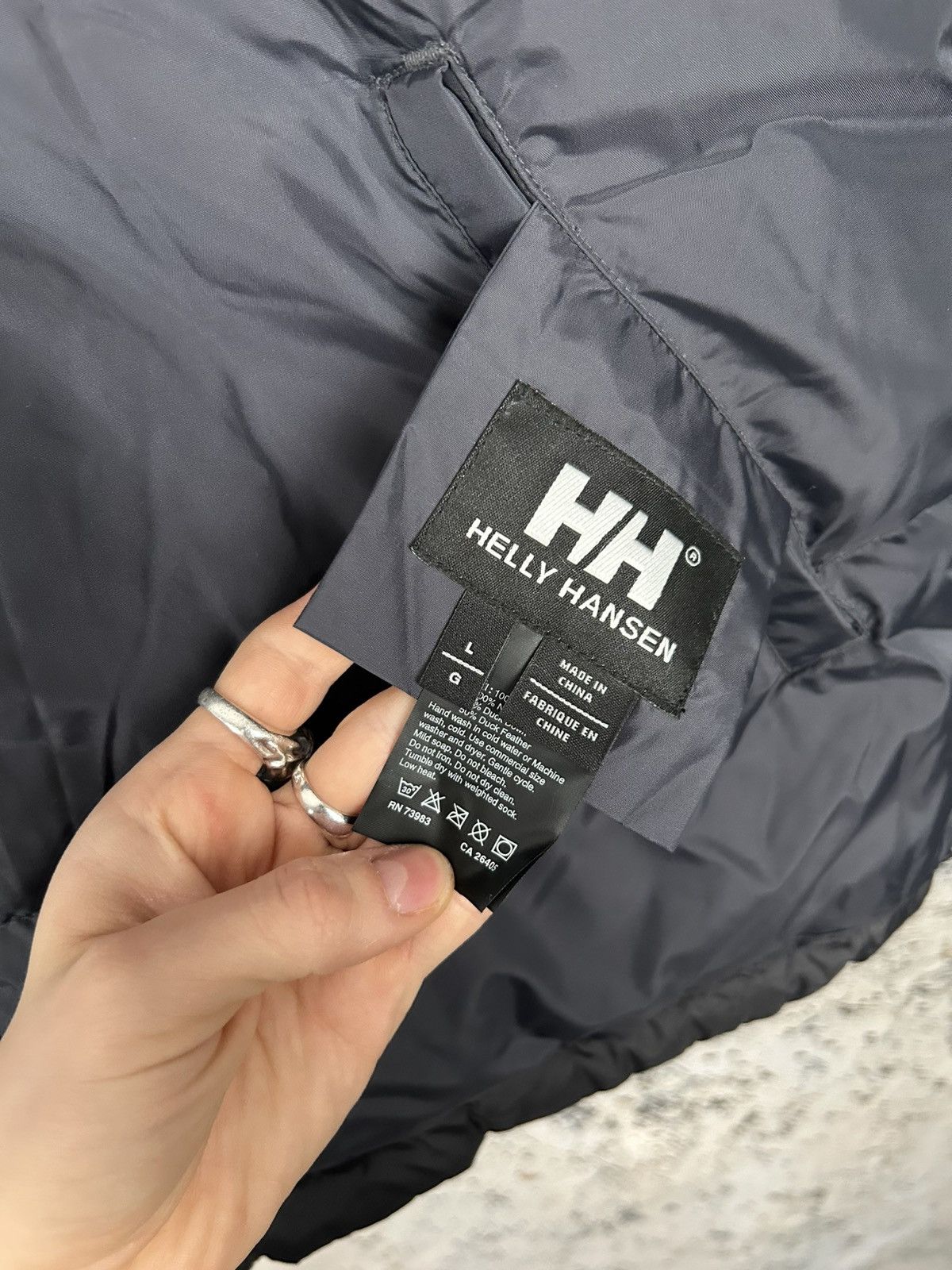 Helly Hansen × Vintage Vintage Helly Hansen Reversible Puffer Jacket Gorpcore Size US L / EU 52-54 / 3 - 7 Thumbnail