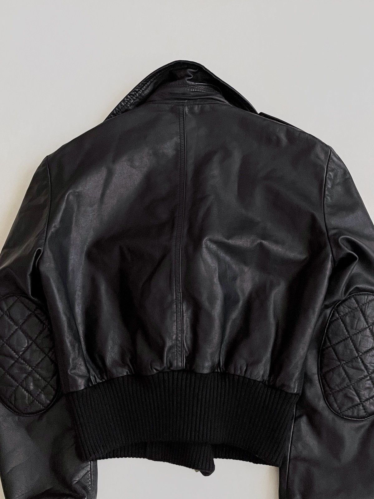 Dolce & Gabbana Dolce Gabbana leather biker jacket Size S / US 4 / IT 40 - 17 Thumbnail