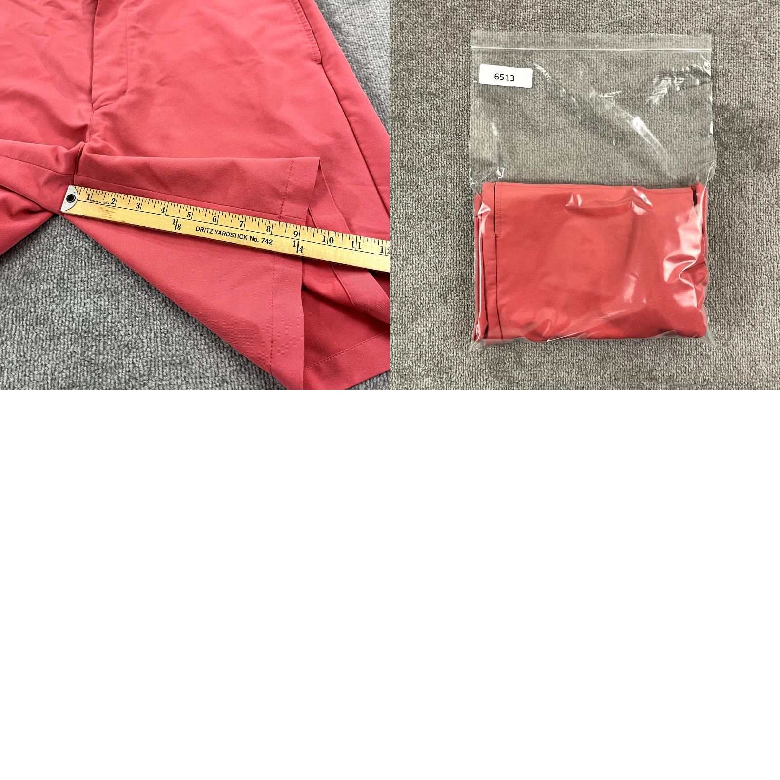 Vineyard Vines VINEYARD VINES Shorts Mens Regular Pink 34 9" Links Golf Performance Stretch Prep Casual Beach Outdoor Summer Size US 34 / EU 50 - 8 Thumbnail
