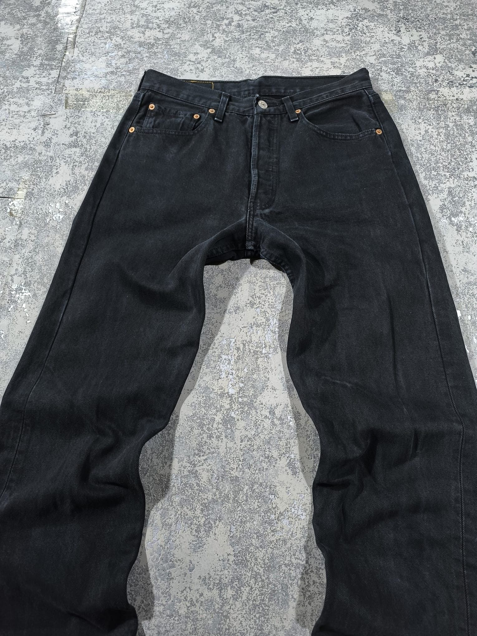 Levi's 90s black 501 31x36 Size US 30 / EU 46 - 15 Thumbnail