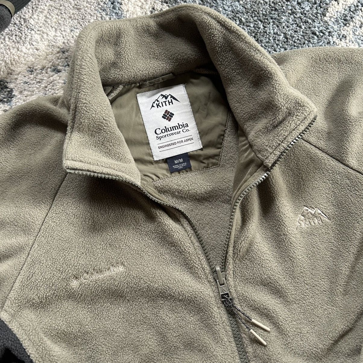 Columbia × Kith 2016 ASPEN CORE FLEECE JACKET YKK DOUBLE ZiP SHERPA OLiVE Size US M / EU 48-50 / 2 - 4 Thumbnail