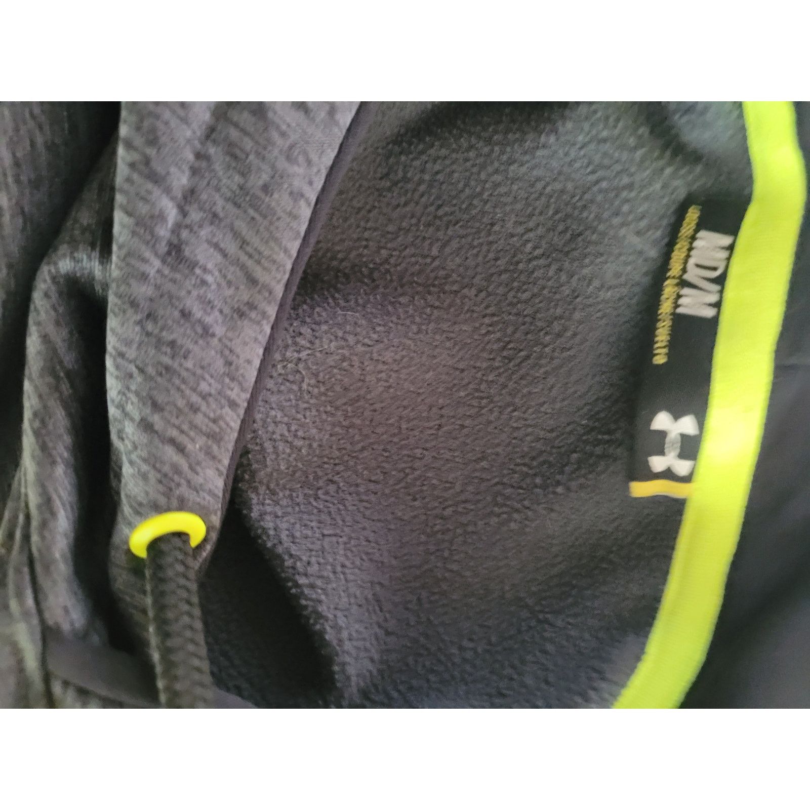 Under Armour Under Armour Mens Sweatshirt/Hoodie Gray/Yellow Sz M Size US M / EU 48-50 / 2 - 7 Thumbnail