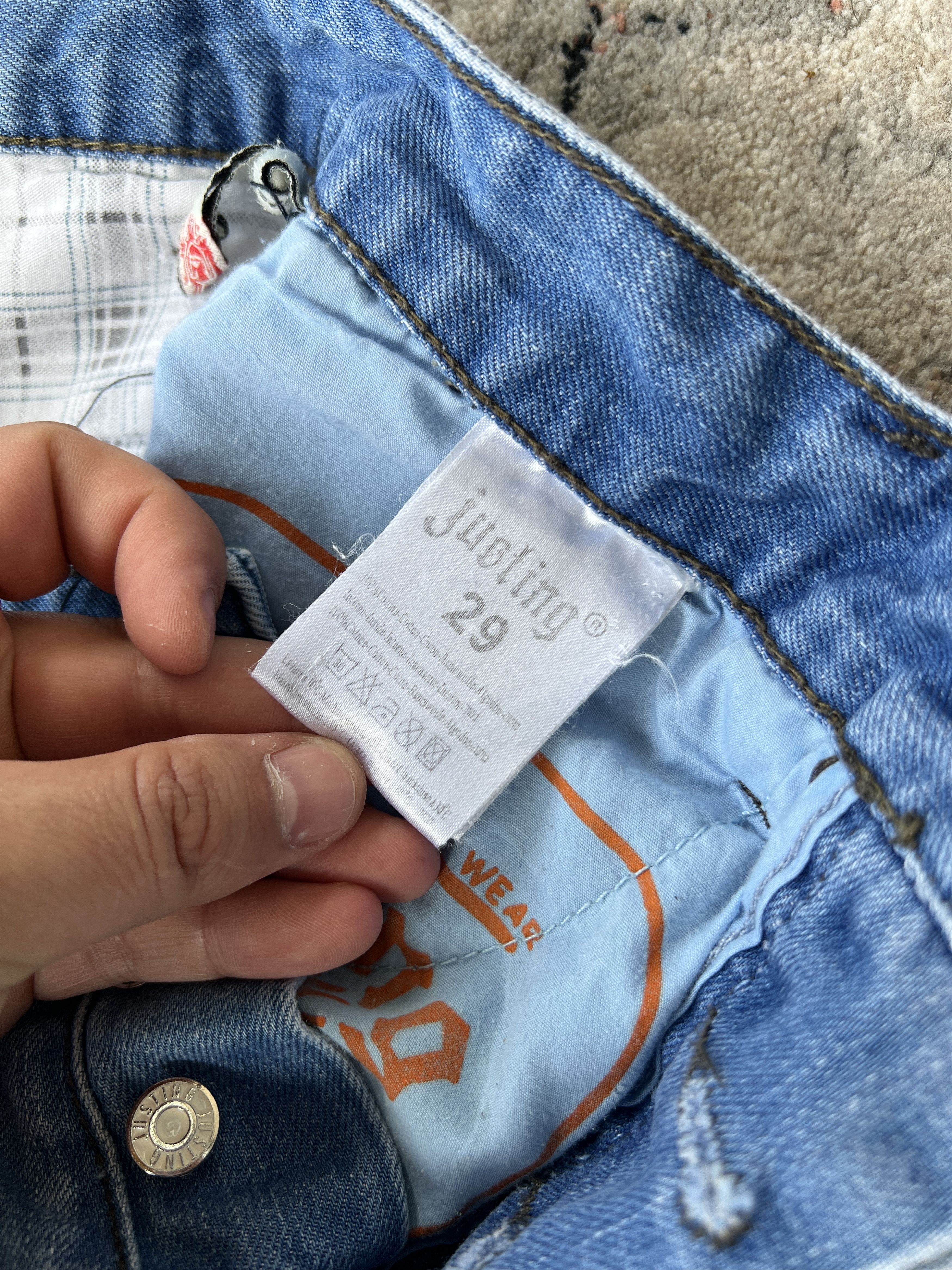 Japanese Brand Justing Limited Edition Jeans Size US 29 - 3 Thumbnail