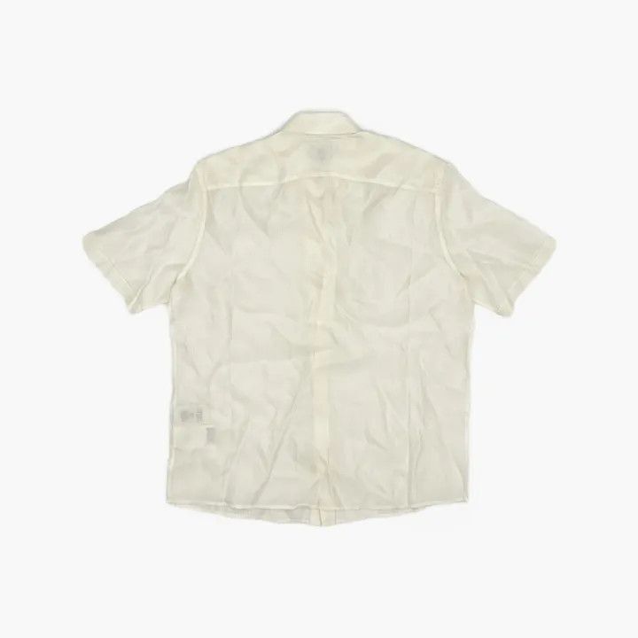 Fendi FENDI White Short Sleeve Button-Up Shirt -2507 Size US M / EU 48-50 / 2 - 3 Thumbnail