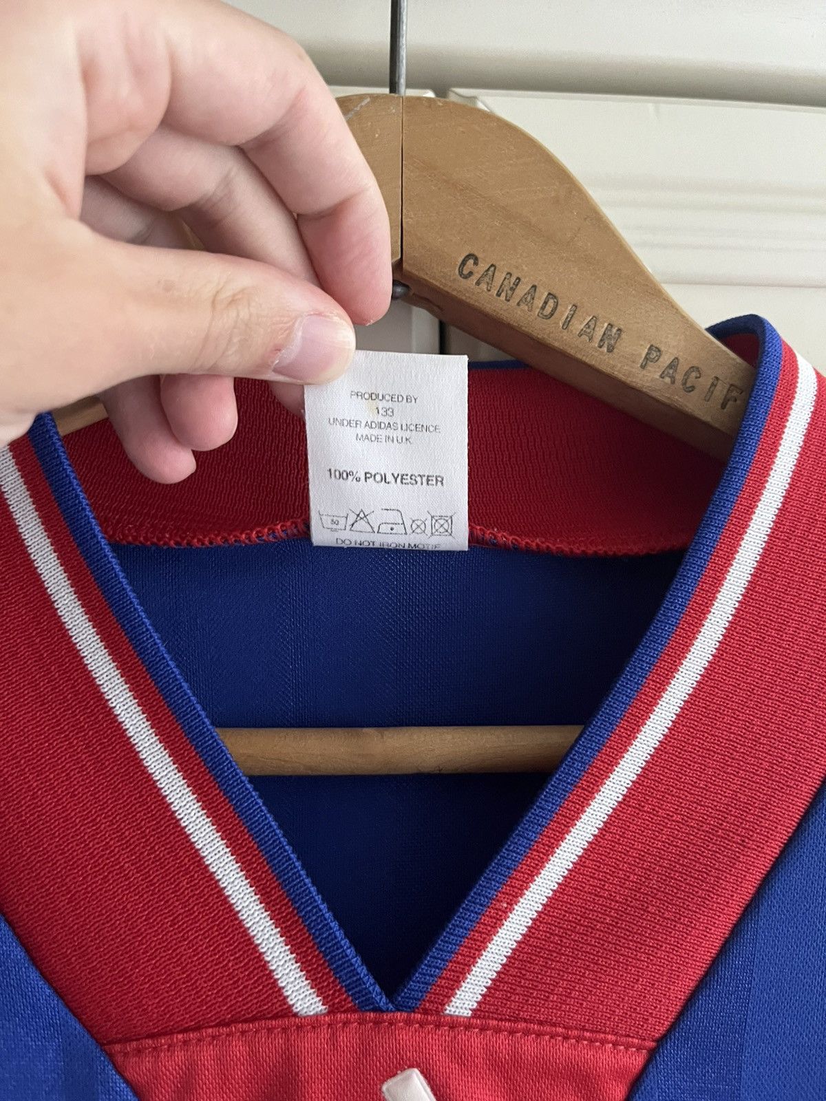 Adidas Vintage Adidas Glasgow Rangers 1992-94 Home Soccer Jersey Size US XL / EU 56 / 4 - 7 Thumbnail