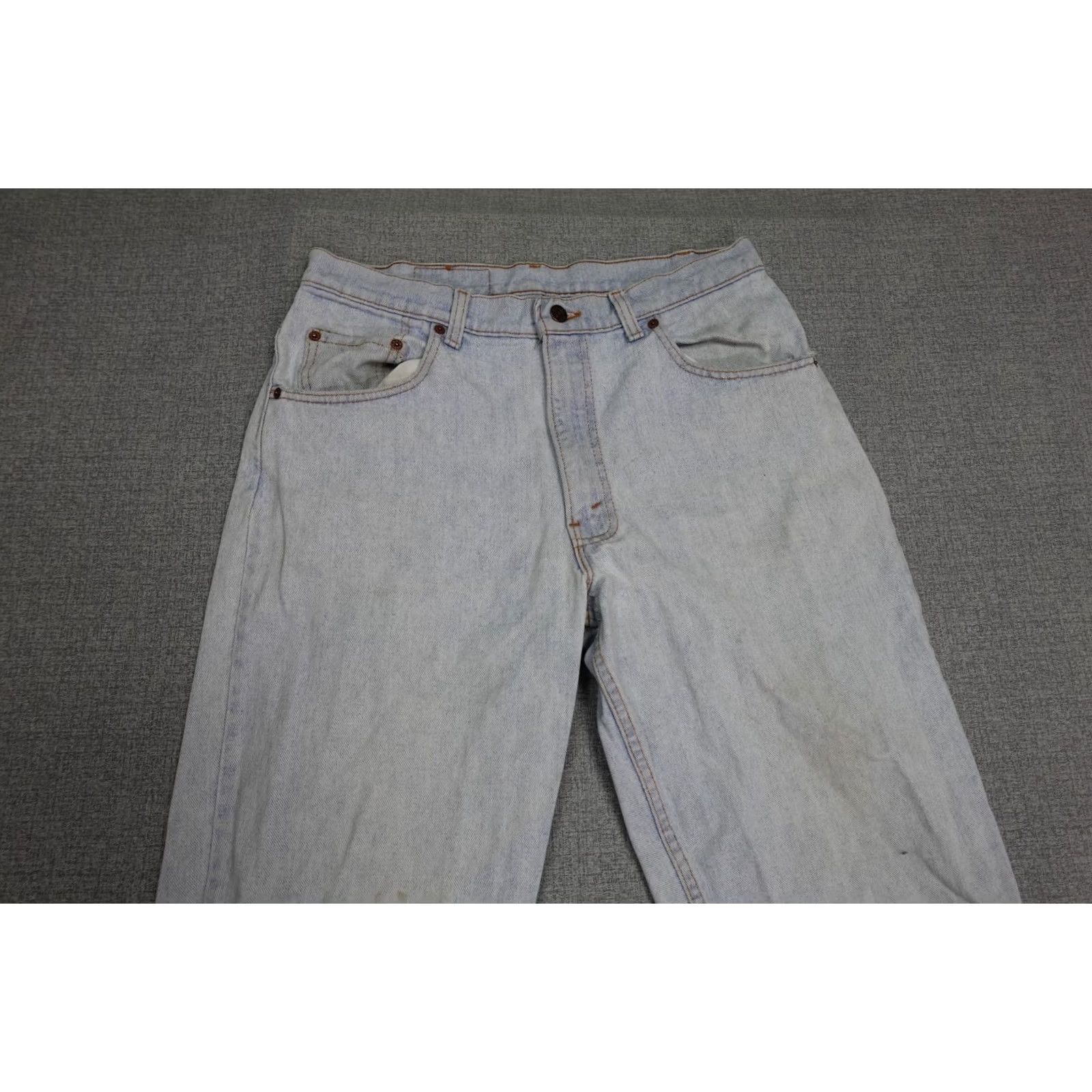 Levi's VINTAGE Levi's 560 Jeans Mens 34x30 Blue Loose Fit Tapered Leg Baggy Hip Hop Jeans Mens 34 Blue Hip Hop 560 Size US 34 / EU 50 - 2 Thumbnail