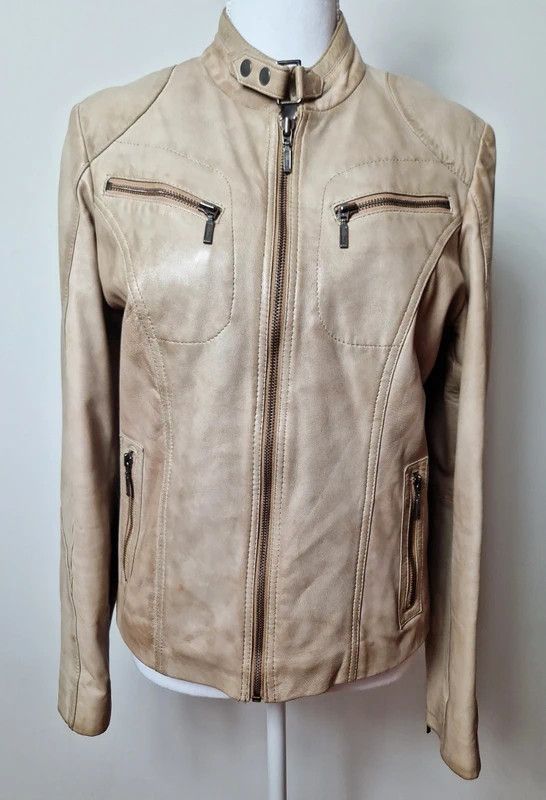 Japanese Brand Vintage Avant garde japanese style archive leather jacket Size L / US 10 / IT 46 - 4 Thumbnail