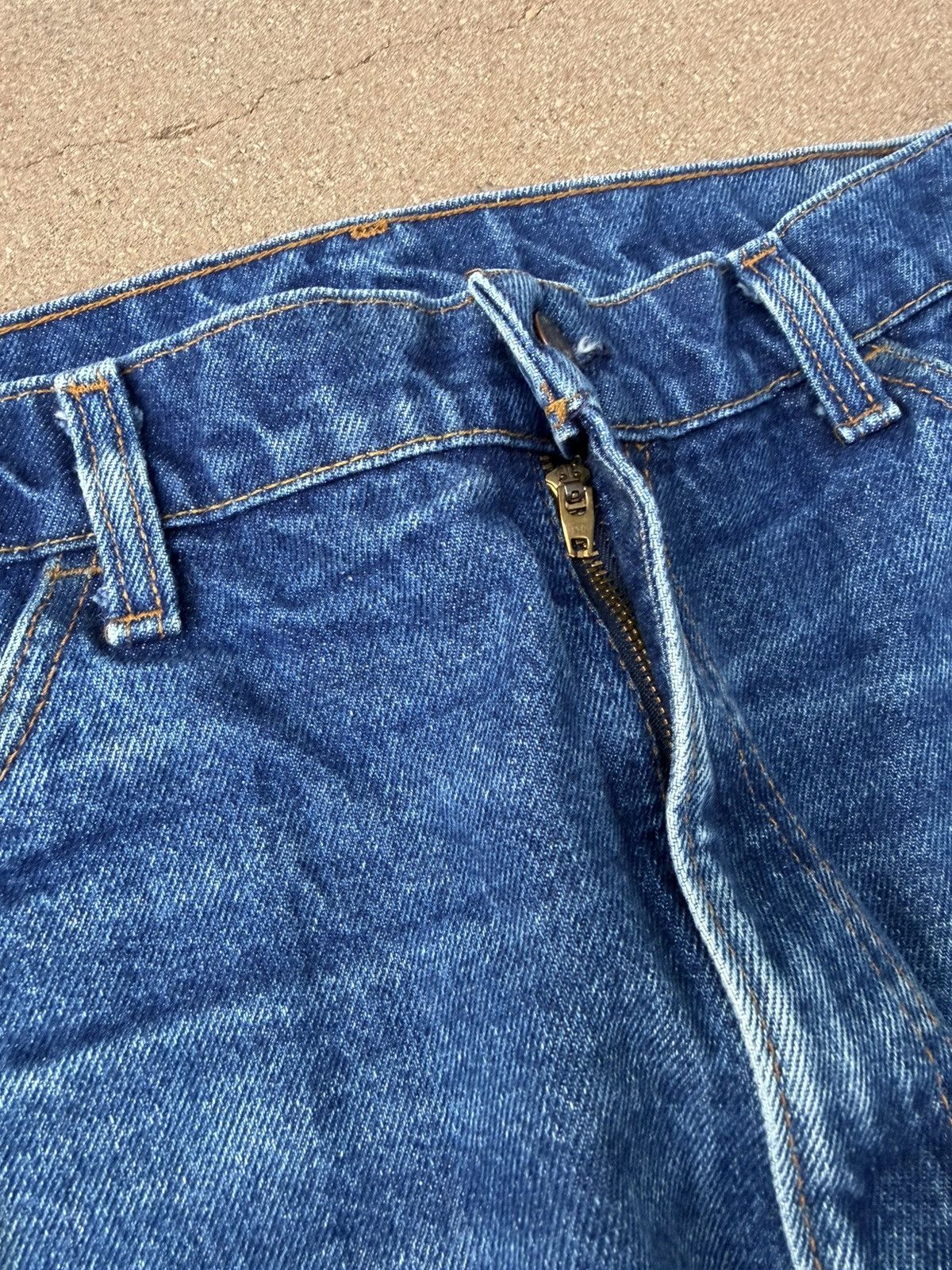 Vtg 80’s Levi’s 646 Orange Tab Bellbottom Flare Jeans 37x29